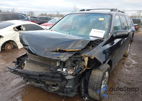 2007 Kia Sedona Ex из США, поврежденный, VIN KNDMB233376113509